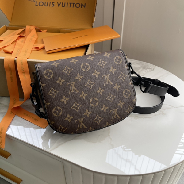 ルイヴィトンバッグ側面デザイン